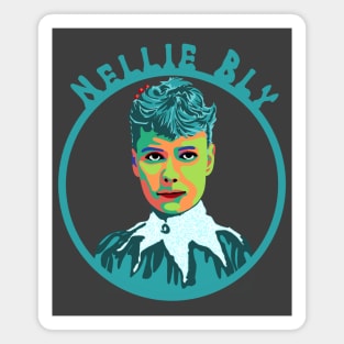 Nellie Bly Portrait Magnet